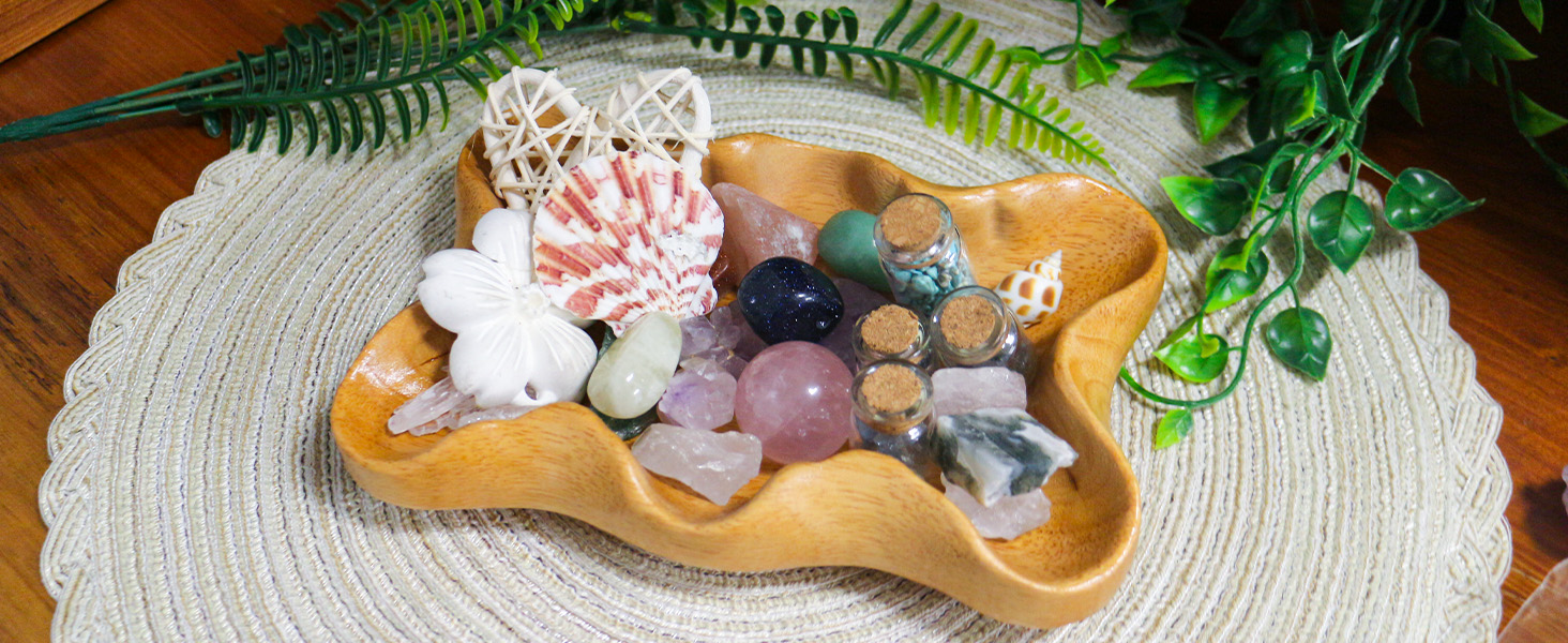 Amazon.com: Crystal Tray for Rocks, Gems, and Healing Stones